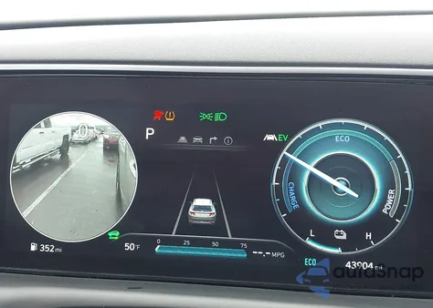 2022 Hyundai Tucson Hybrid Limited z USA, uszkodzony, nr VIN KM8JECA13NU075723